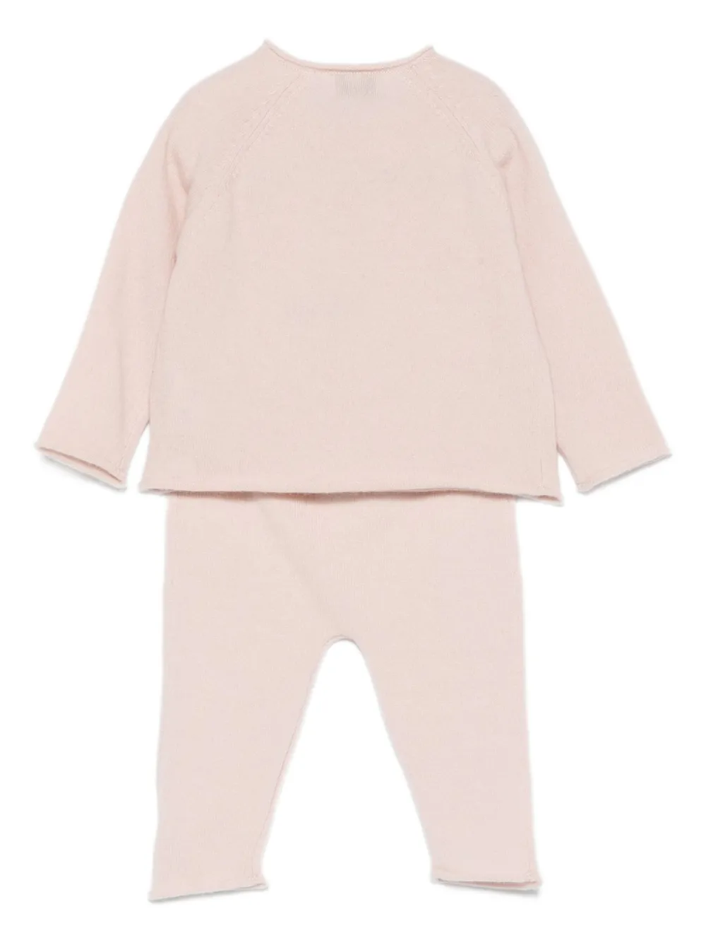 Il Gufo embroidered-detail knitted babywear set | Babygrow Sets | Image 2
