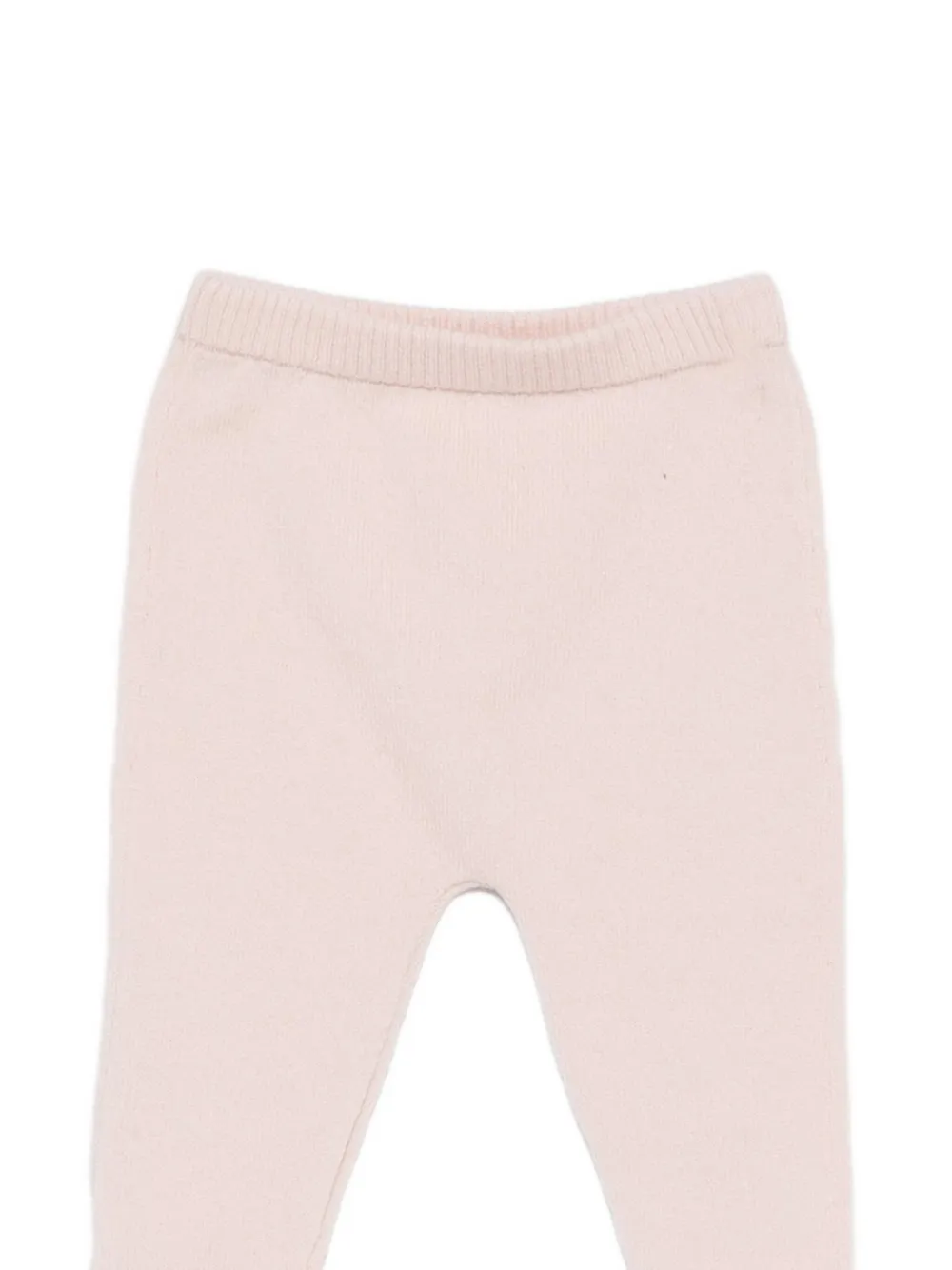 Il Gufo Embroidered-detail Knitted Babywear Set In Neutral