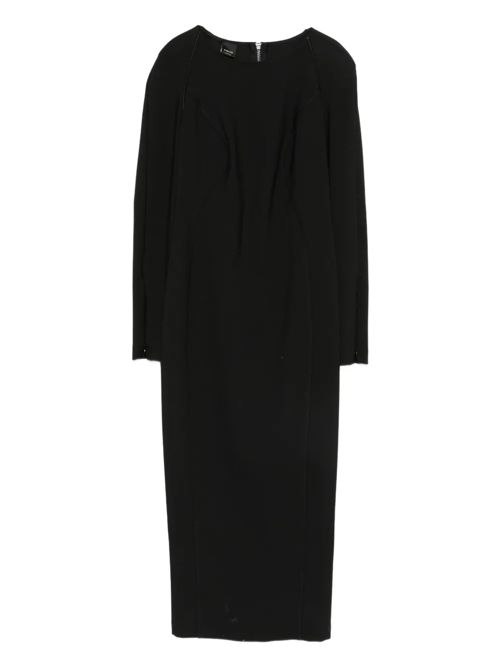 PINKO long sleeve dress - Nero