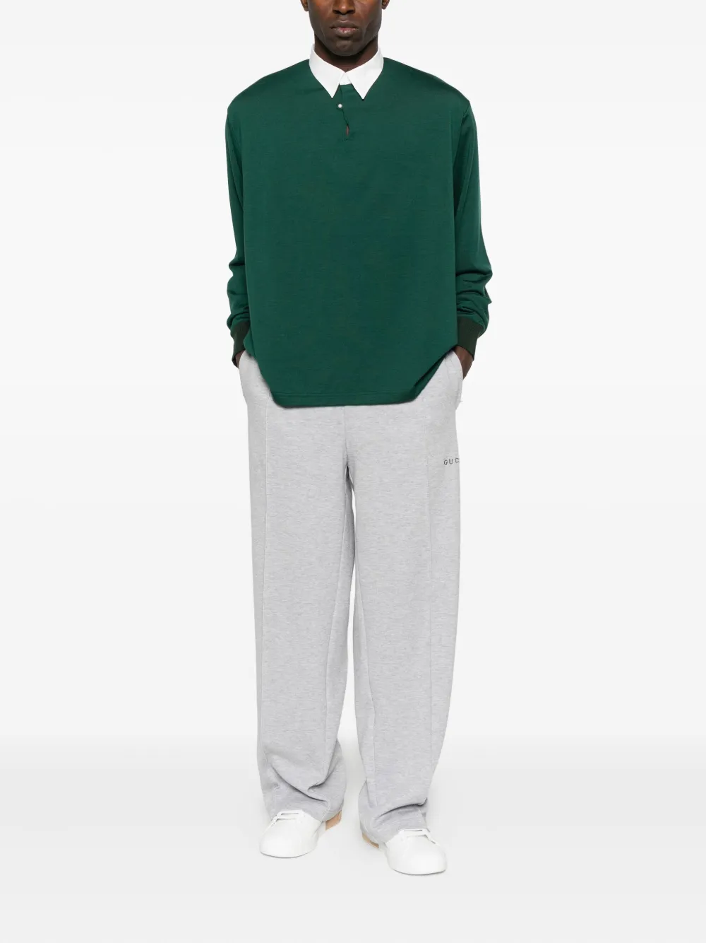 Gucci side-stripe cotton pants | Sweatpants | Image 2