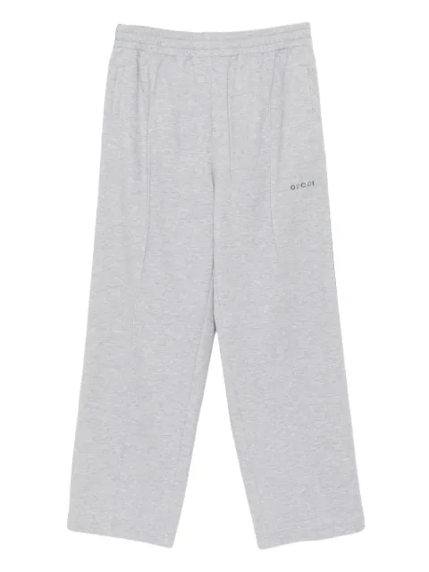 Gucci side-stripe cotton pants