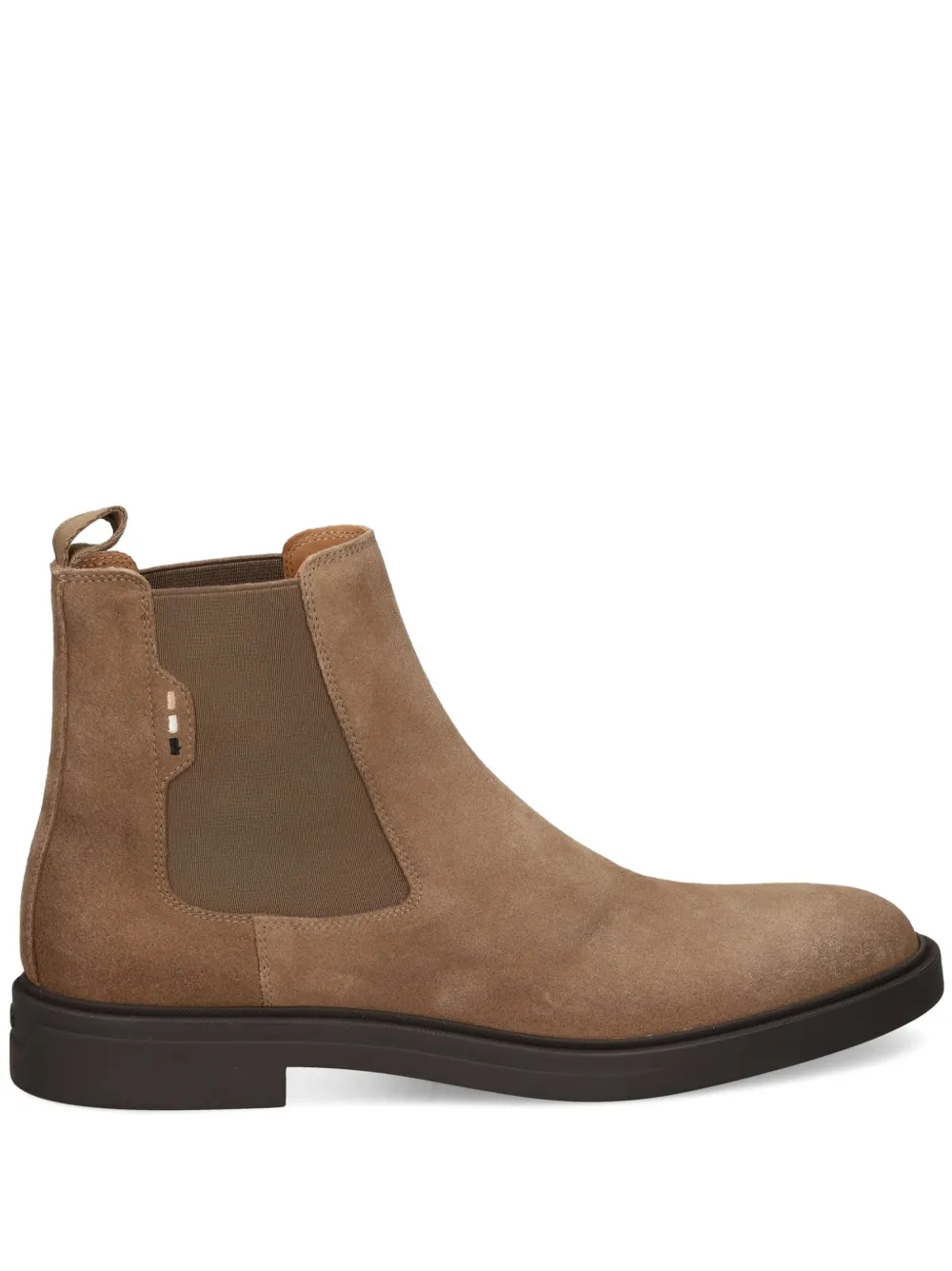 BOSS Calev suede Chelsea boots Neutrals