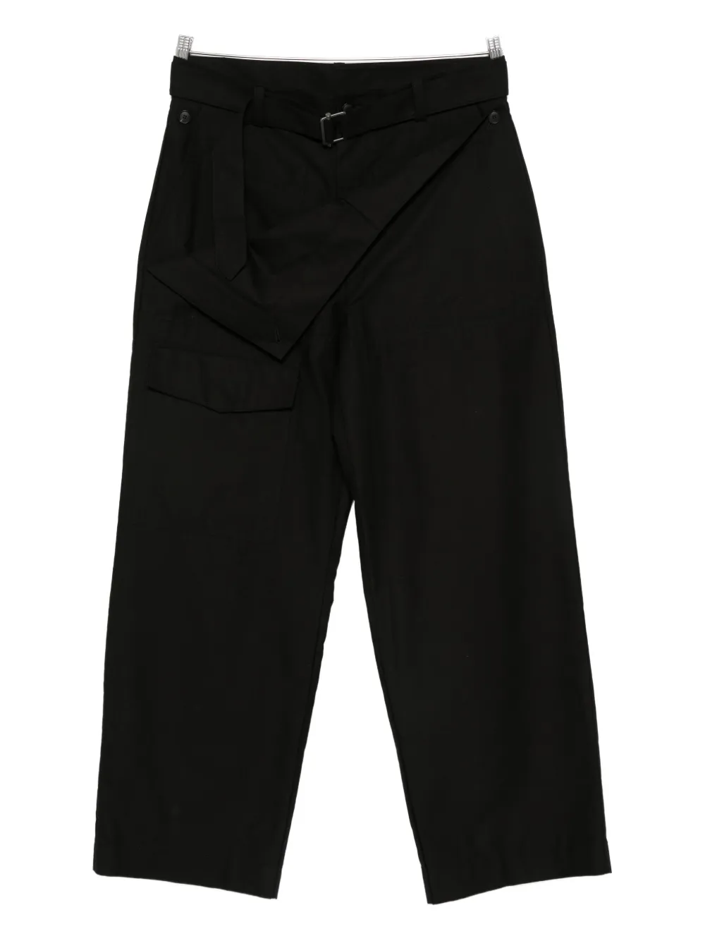 JiyongKim panelled trousers | Black | Image 1