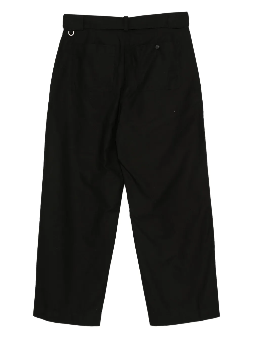 JiyongKim panelled trousers - Zwart