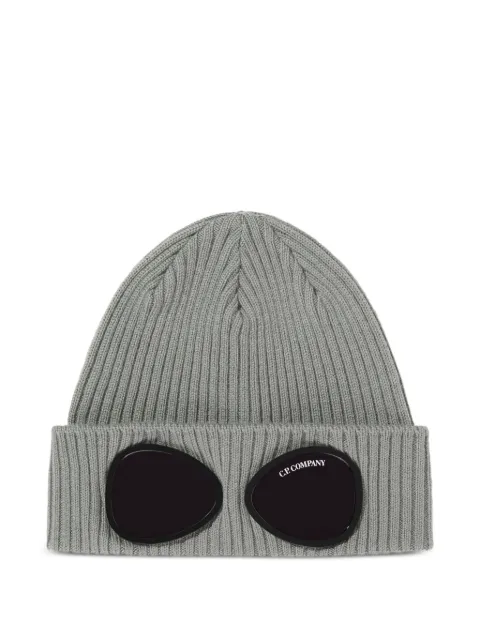 C.P. Company Kids ribbed beanie hat