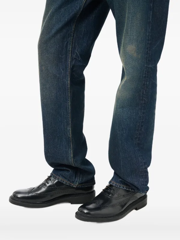 OUR LEGACY レザーオックスフォードシューズ | ブラック