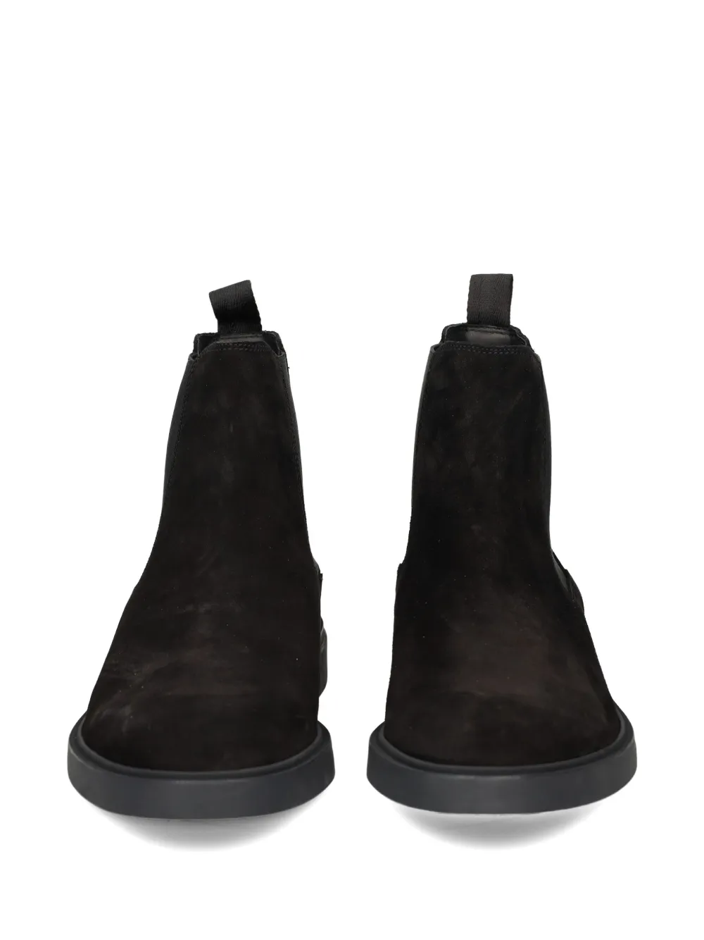 BOSS Calev elastic-panel suede boots Black