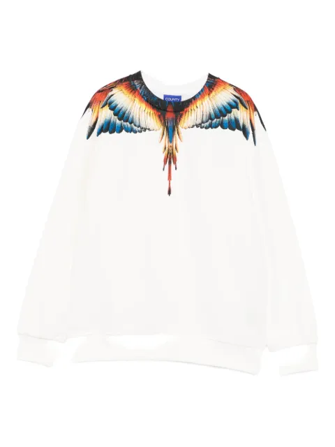 Marcelo Burlon County Of Milan Kids wing-print sweatshirt