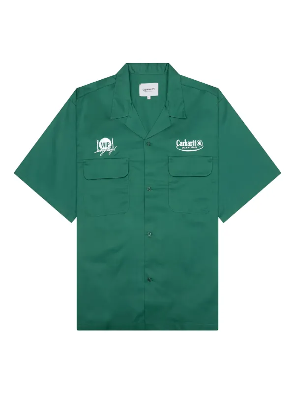 Carhartt WIP Deli Embroidered Shirt Green FARFETCH JO