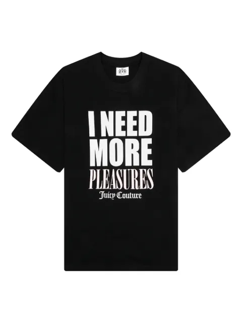 Pleasures x Juicy Couture crew-neck T-shirt 