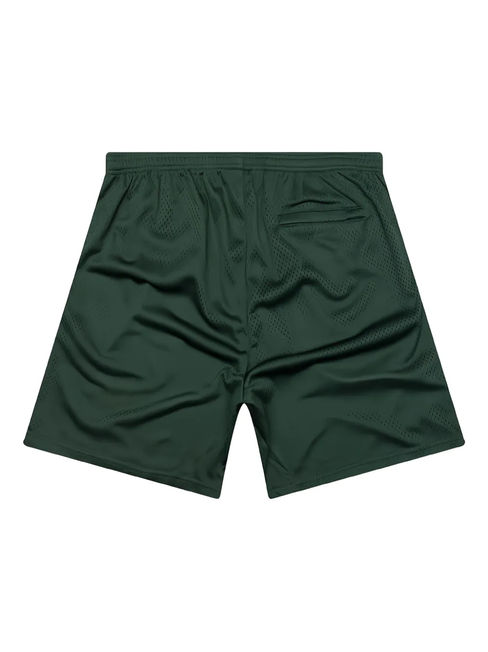 One Of These Days Eagle-logo Mesh Shorts In Green