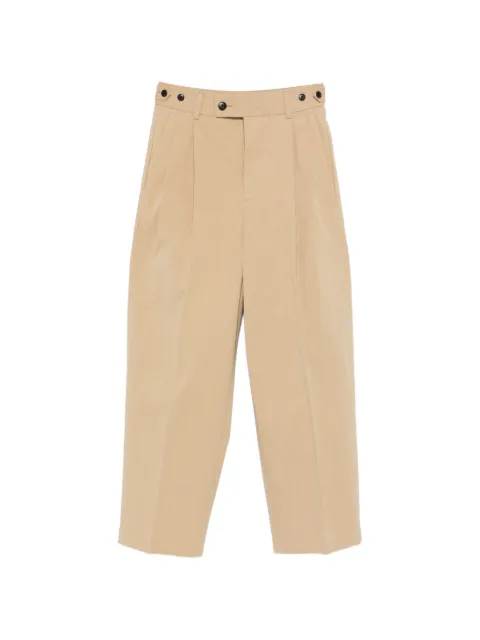 nicholson & nicholson Karl pleated trousers