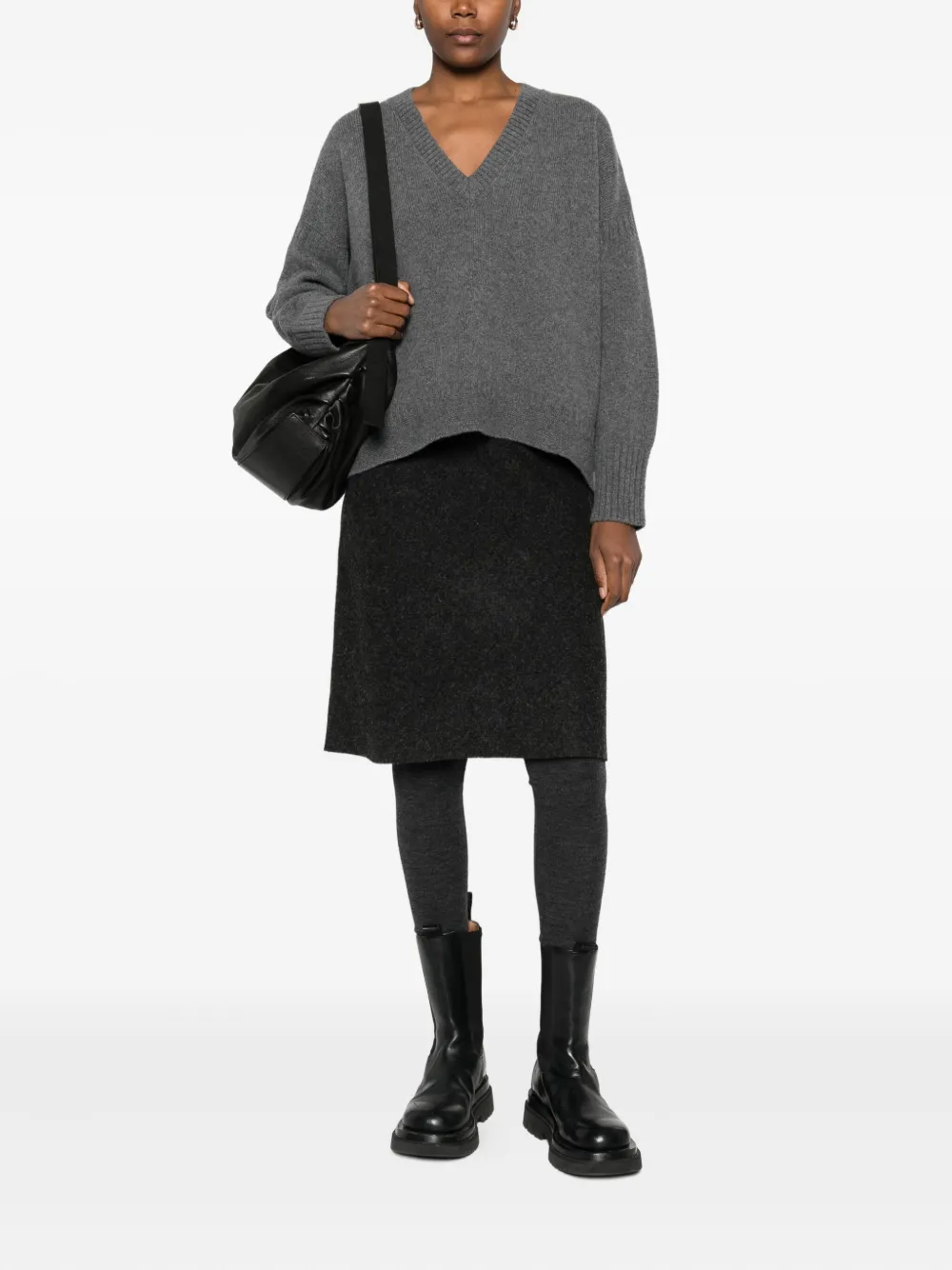 Nicholson & Nicholson Aura Jumper In Black