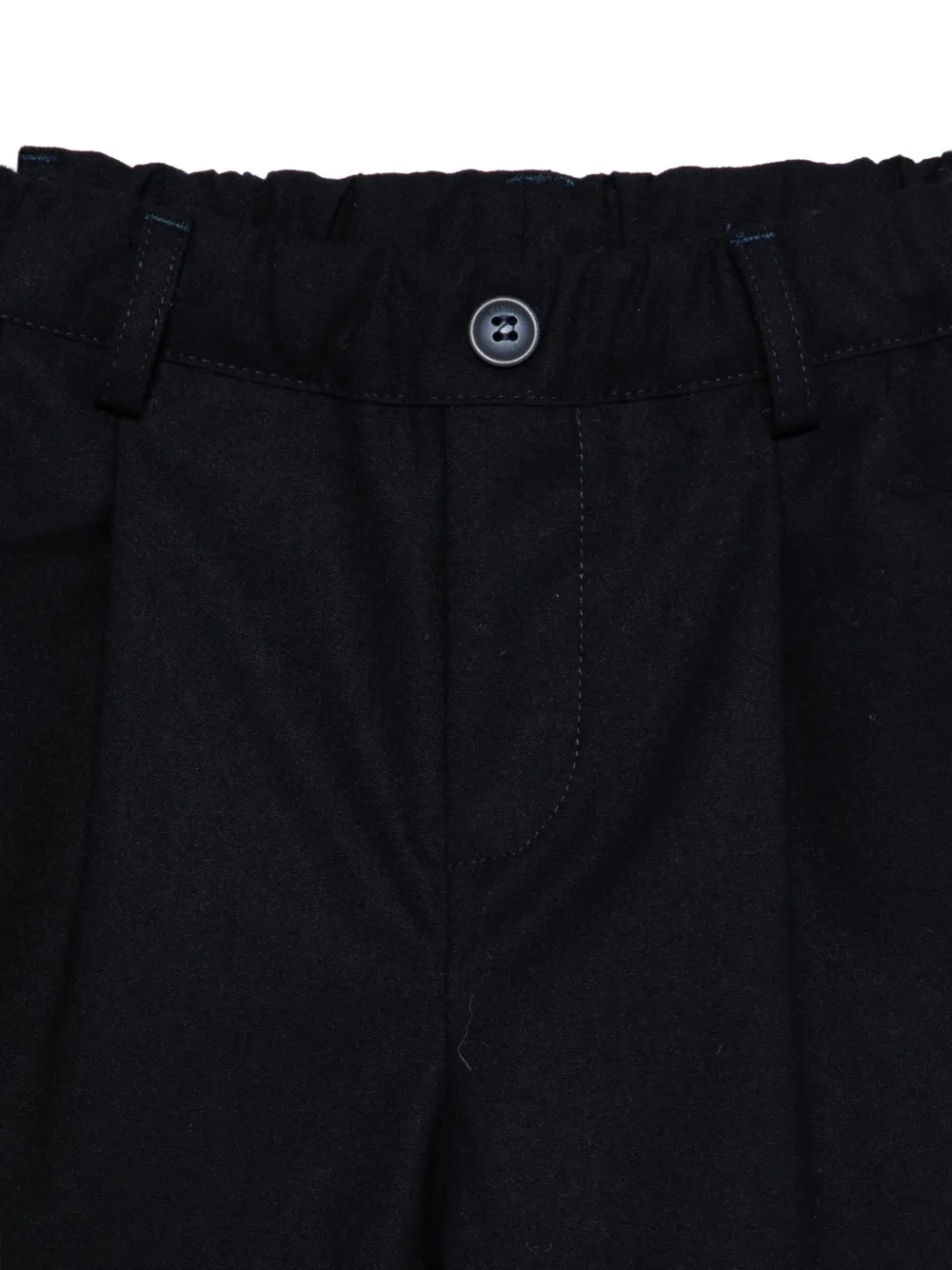Lalalù Elasticated-waist Trousers In Black