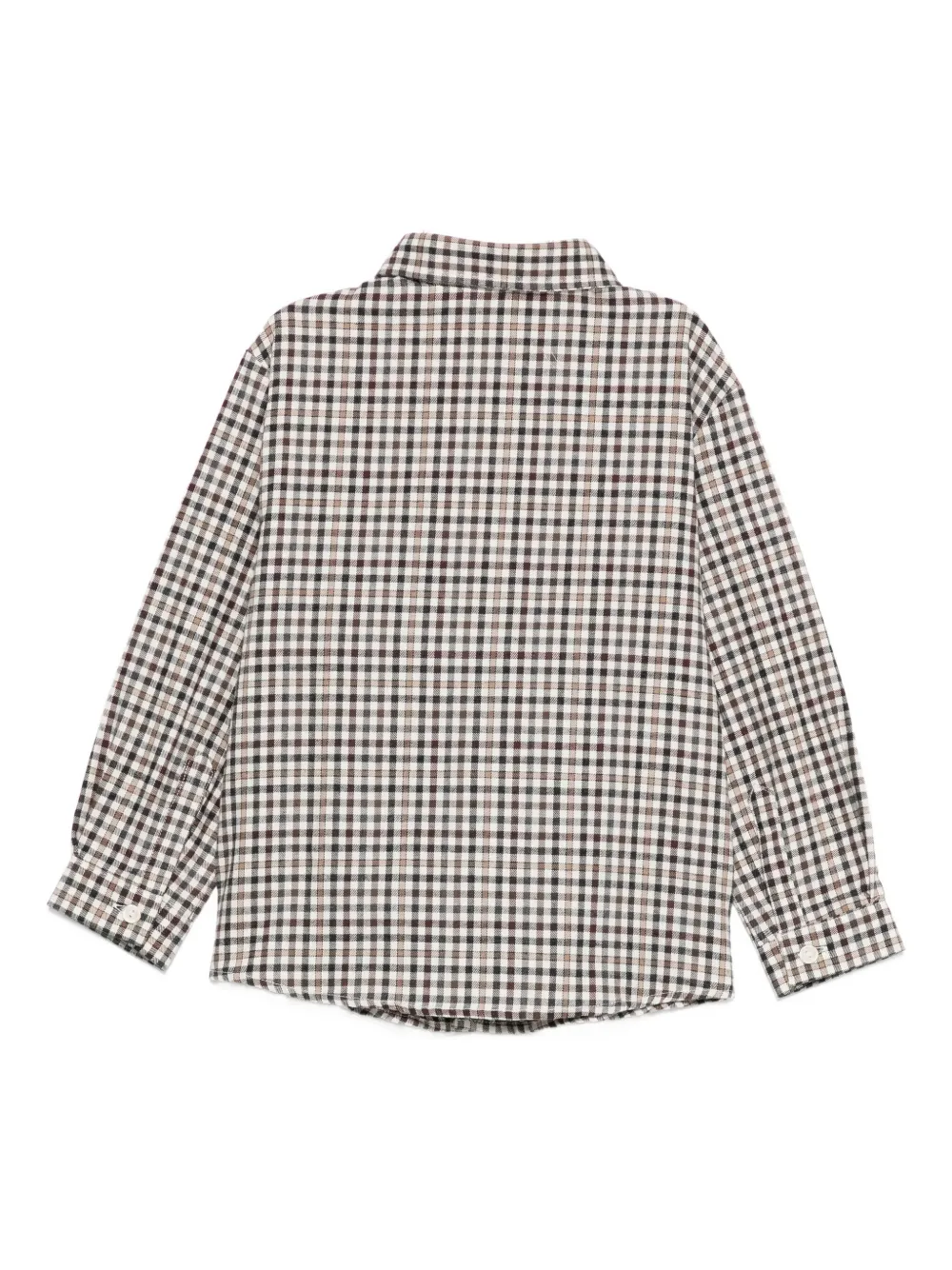 LALALU long-sleeved checked shirt | Boys Shirts | Image 2