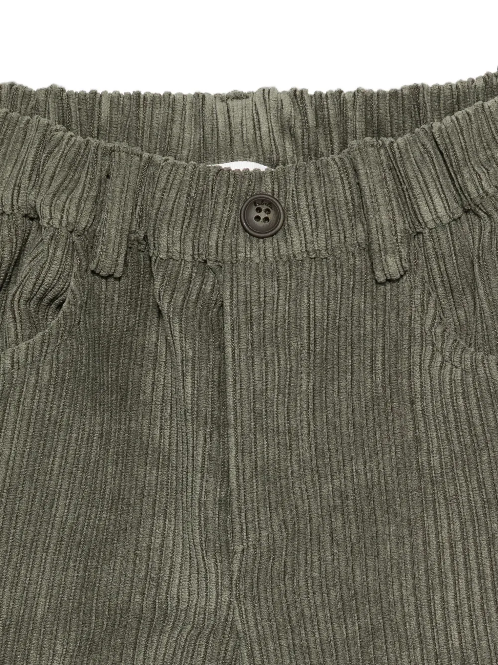 Lalalù Corduroy Trousers In Green