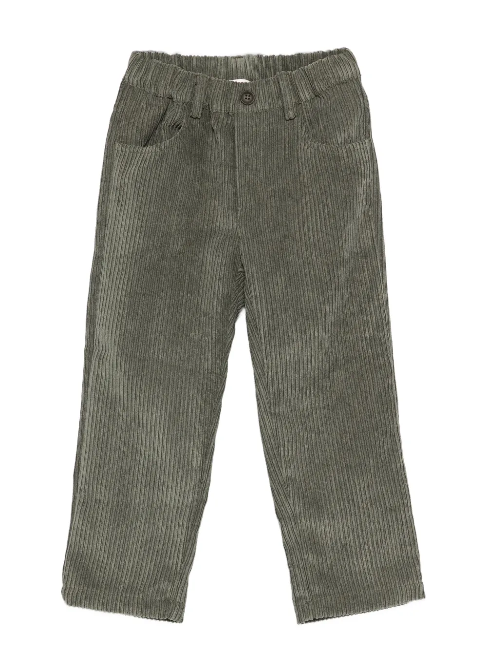 LALALU corduroy trousers - Verde