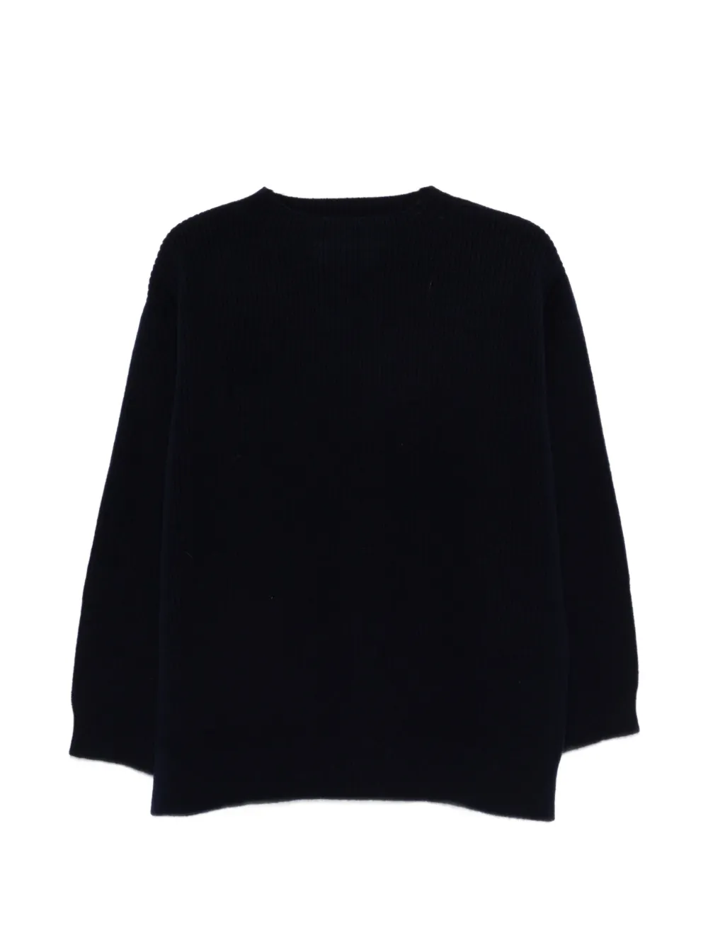 nicholson & nicholson Wavy crew-neck sweater
