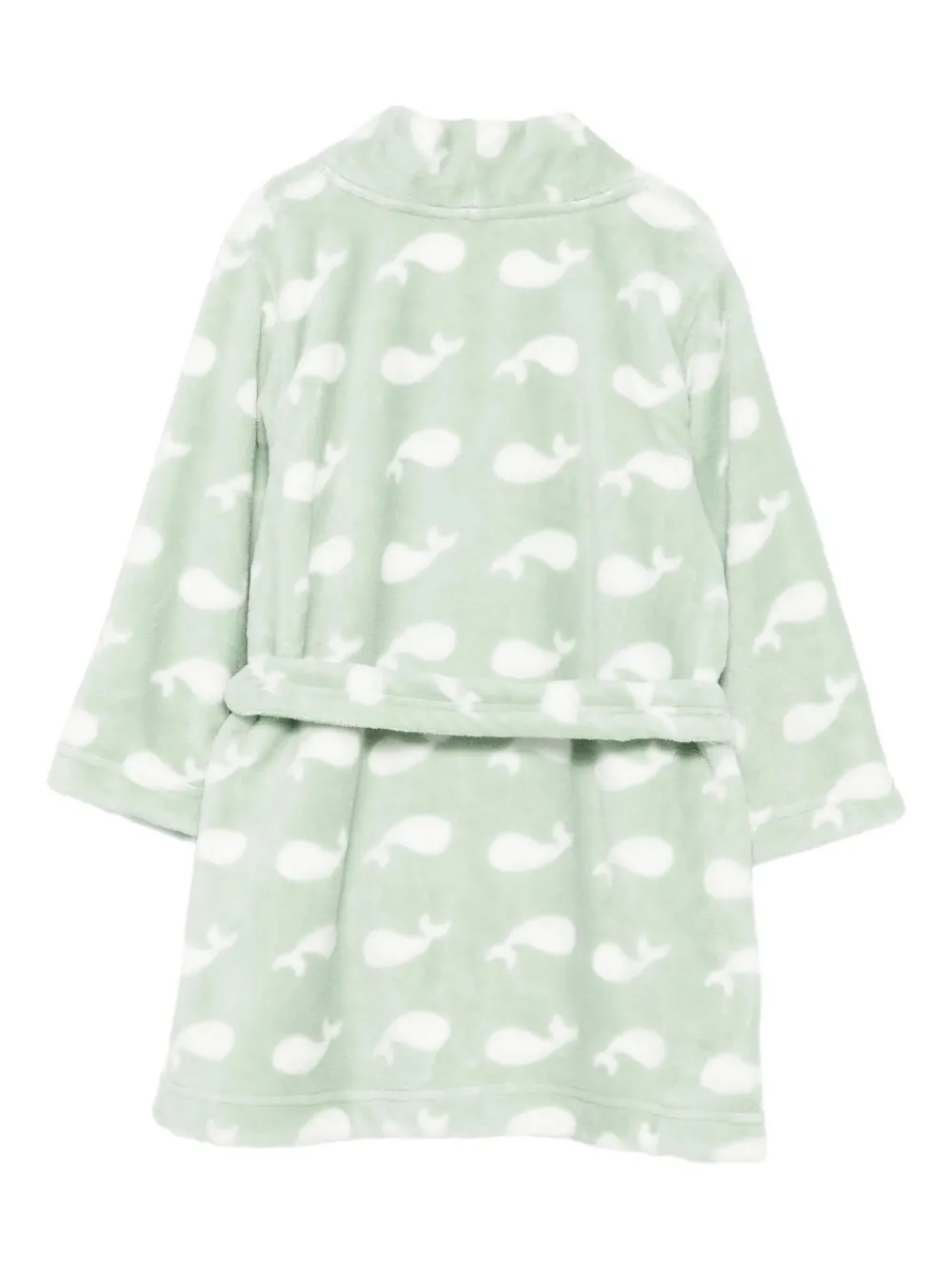 Petit Bateau whale-print belted robe | Boys Knitwear | Image 2