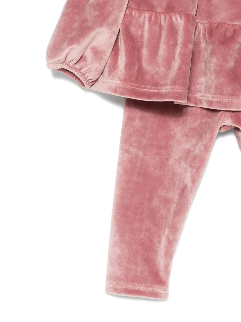 LALALU Fluwelen broek (set van twee) Roze