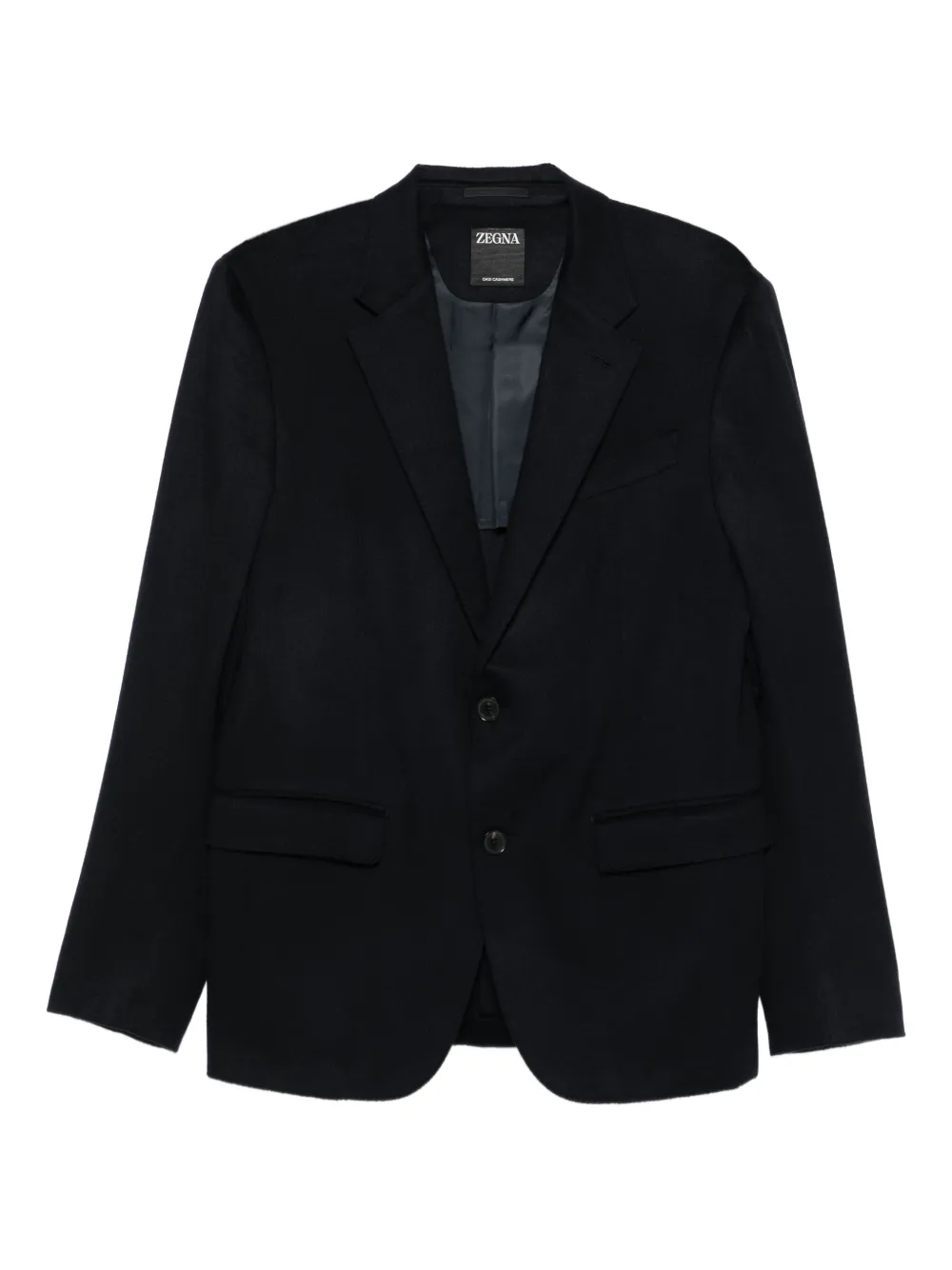 Zegna buttoned cashmere jacket | azul | Image 1