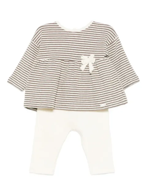LALALU set de mameluco con detalle de moño