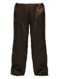 VIVEH satin trousers - Brown