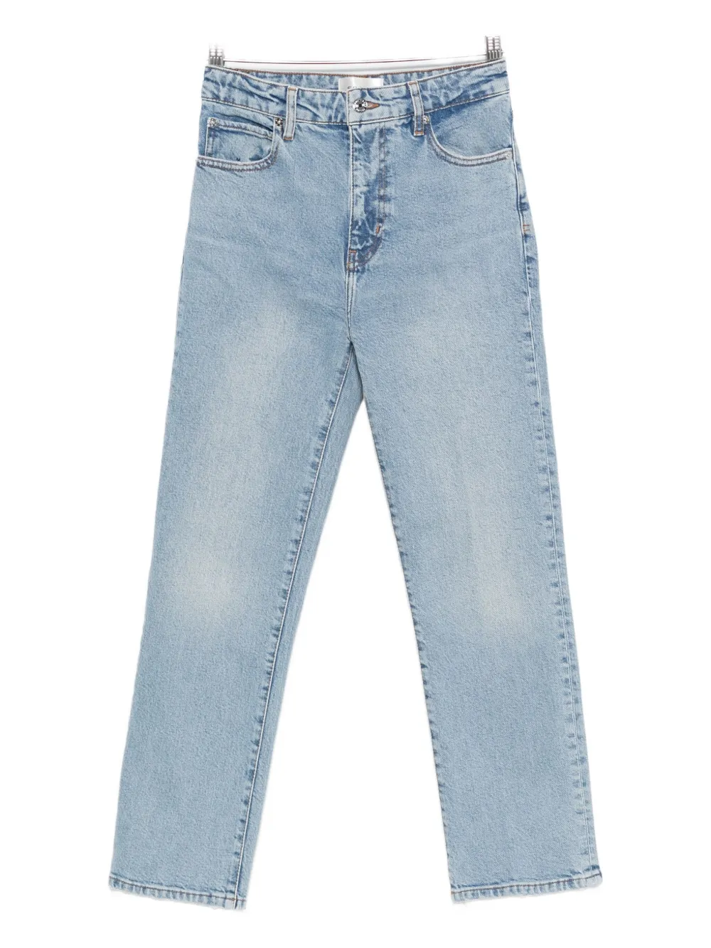 FRAME Jeans con effetto schiarito - Blu