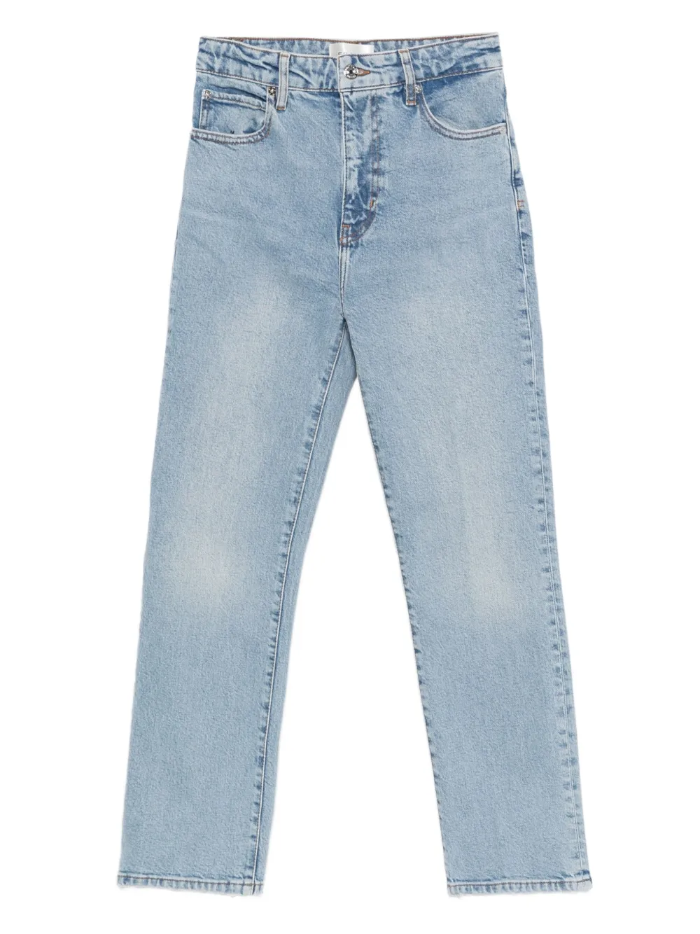 FRAME Jeans con effetto schiarito - Blu