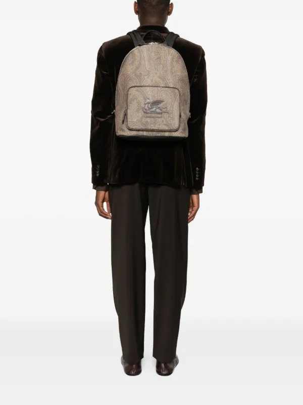 Etro Paisley Backpack ETRO Paisley Jacquard Mini Backpack - Consigned Designs main image 2