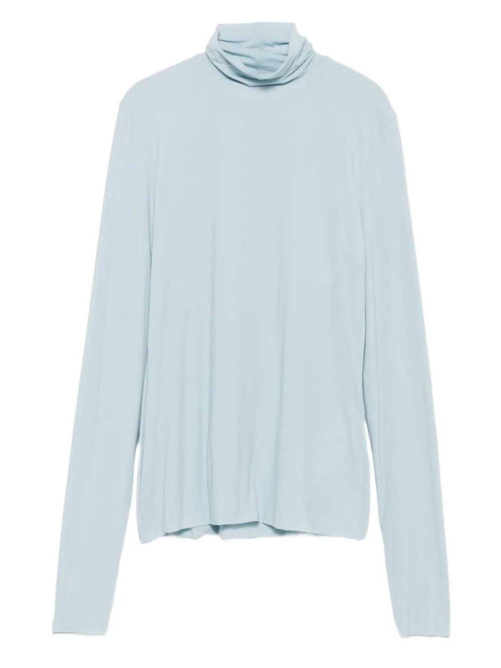 Sportmax turtleneck long-sleeve jersey top | Blue | Image 1