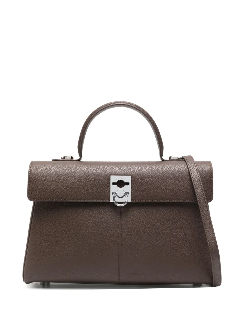Cafuné Stance top-handle satchel bag | Brown | Image 1