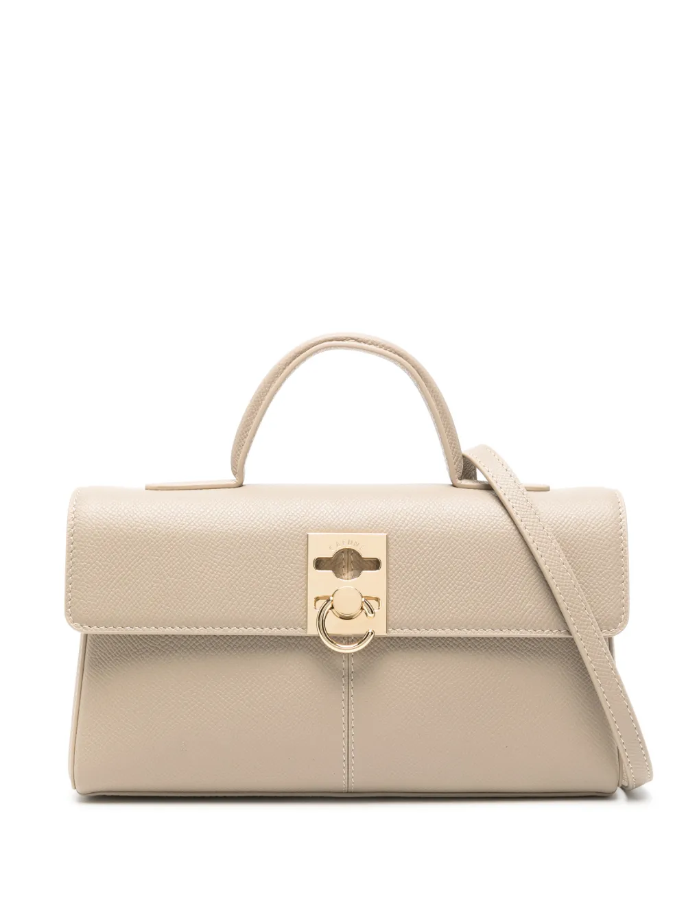 Cafuné Stance Wallet Top Handle Mini Bag In Neutral