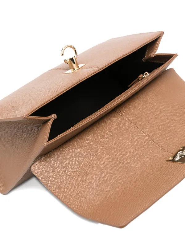 Cafuné Medium Stance C-Lock Crossbody Bag | Brown | FARFETCH