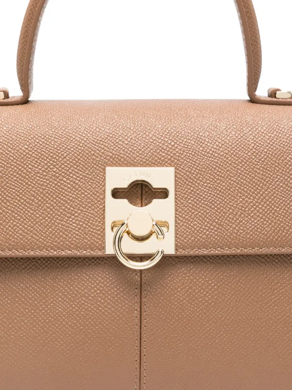 Cafuné Medium Stance C-Lock Crossbody Bag | Brown | FARFETCH