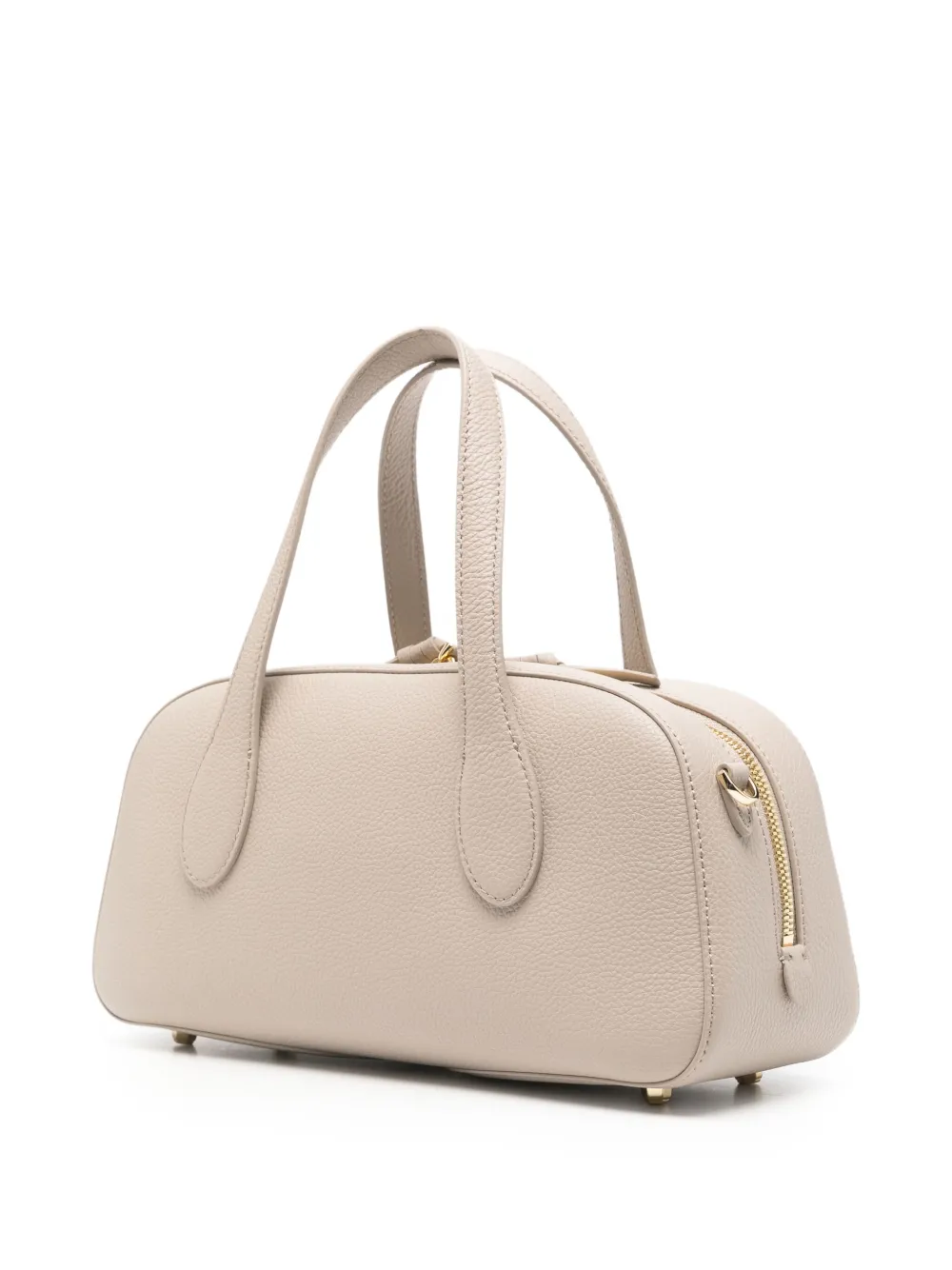 Cafuné Small Asra Boston Handle Bag In Neutral