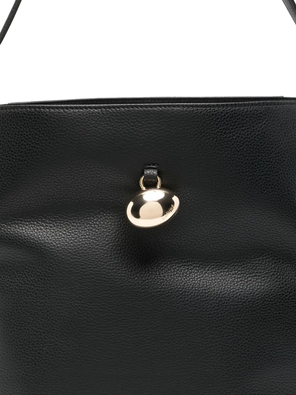 Cafuné Drop Hobo Shoulder Bag In Black