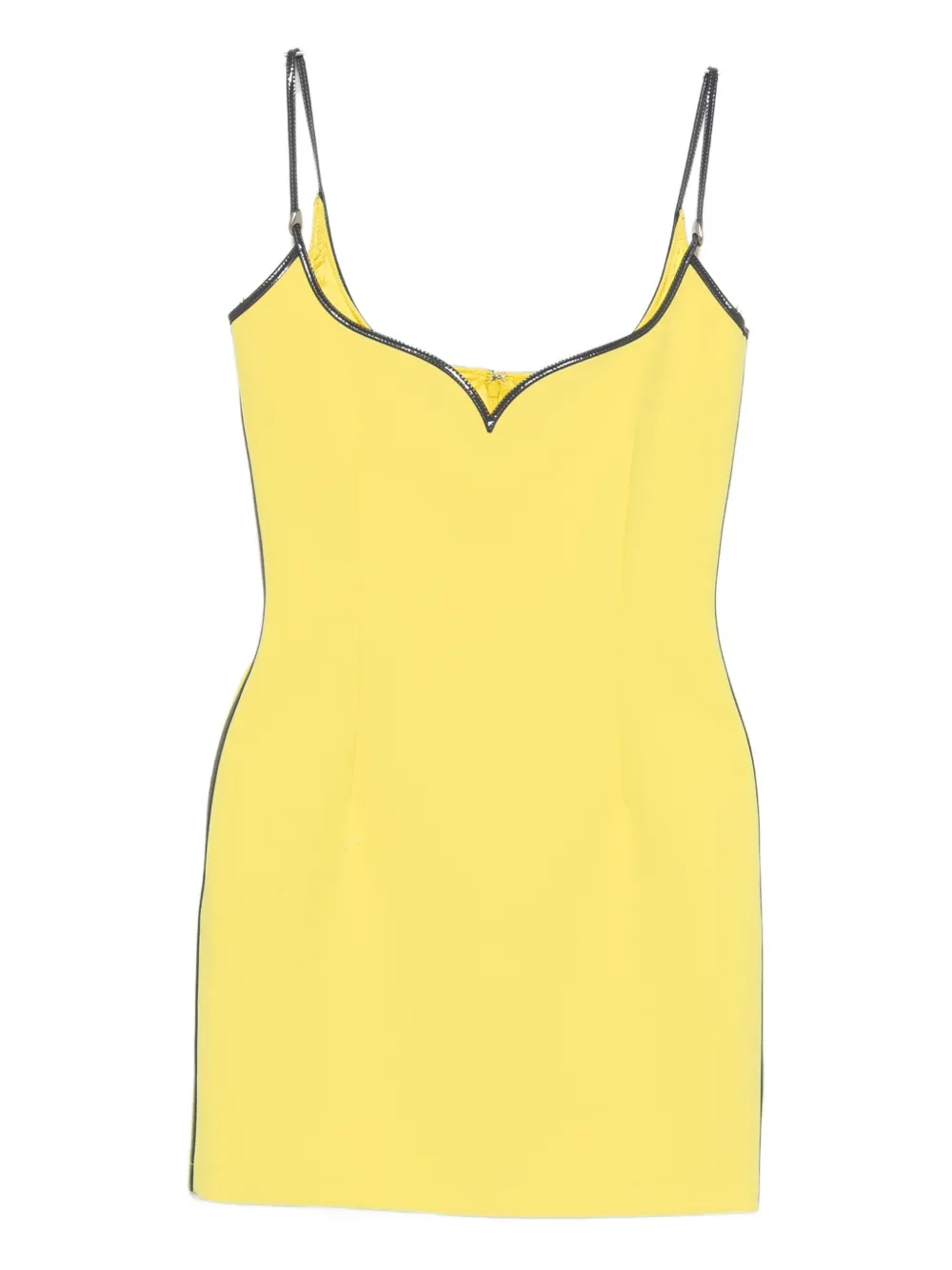 Paris Georgia Heart mini dress - Giallo