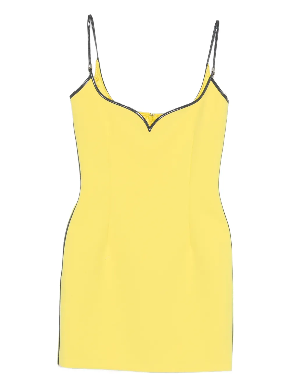 Paris Georgia Heart mini dress - Giallo