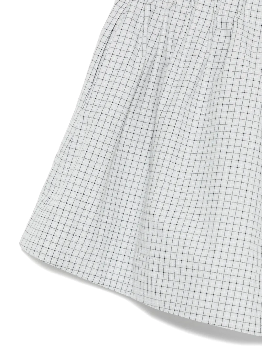  Brandon Maxwell Checked Shorts - Grey 