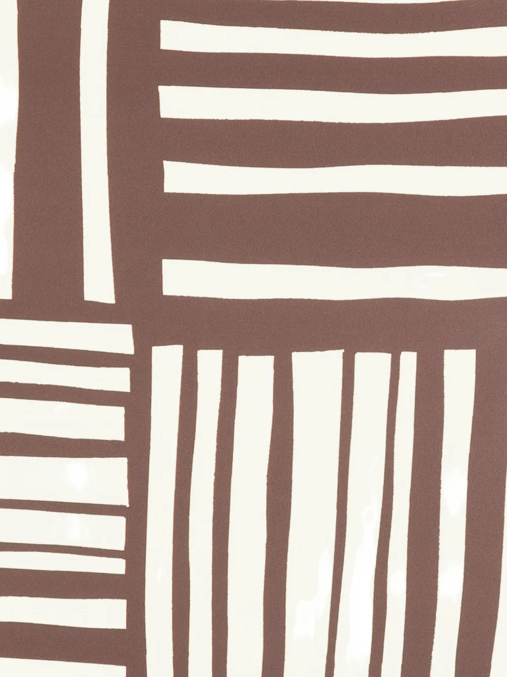 Sir Linocut Beaded Swimsuit In Brown