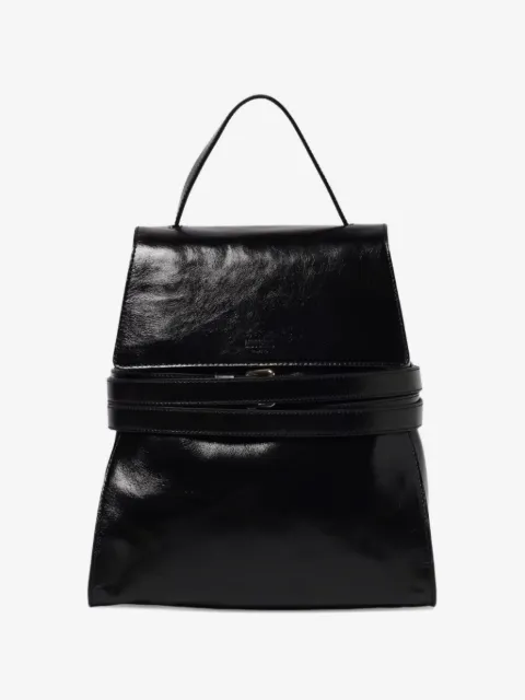 Moschino top handle strap backpack