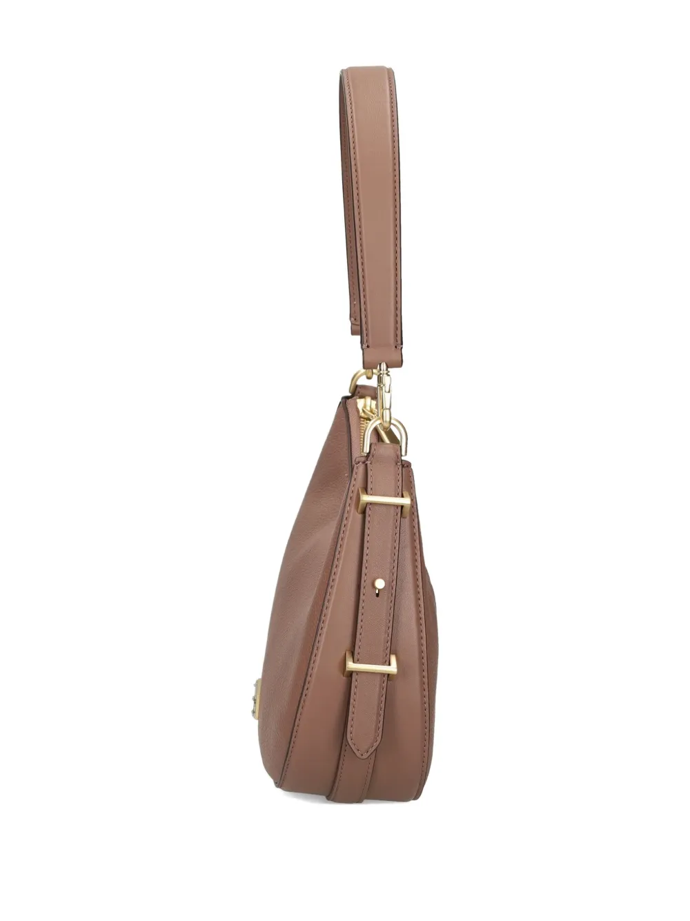 Kate Spade Liv Leather Shoulder Bag In Brown