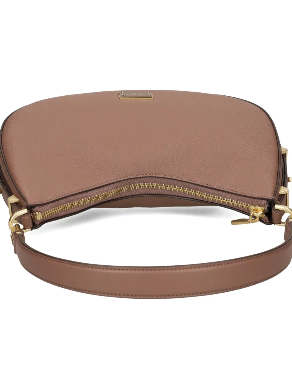 Kate Spade Liv Leather Shoulder Bag In Brown