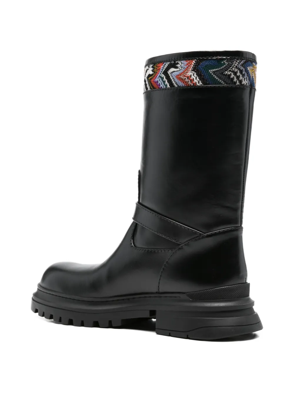 Missoni buckle trim boots Zwart