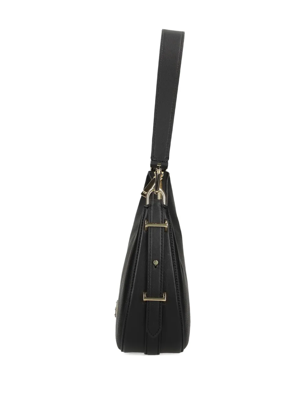 Kate Spade New York Liv Large Hobo Leather Shoulder Bag In Black
