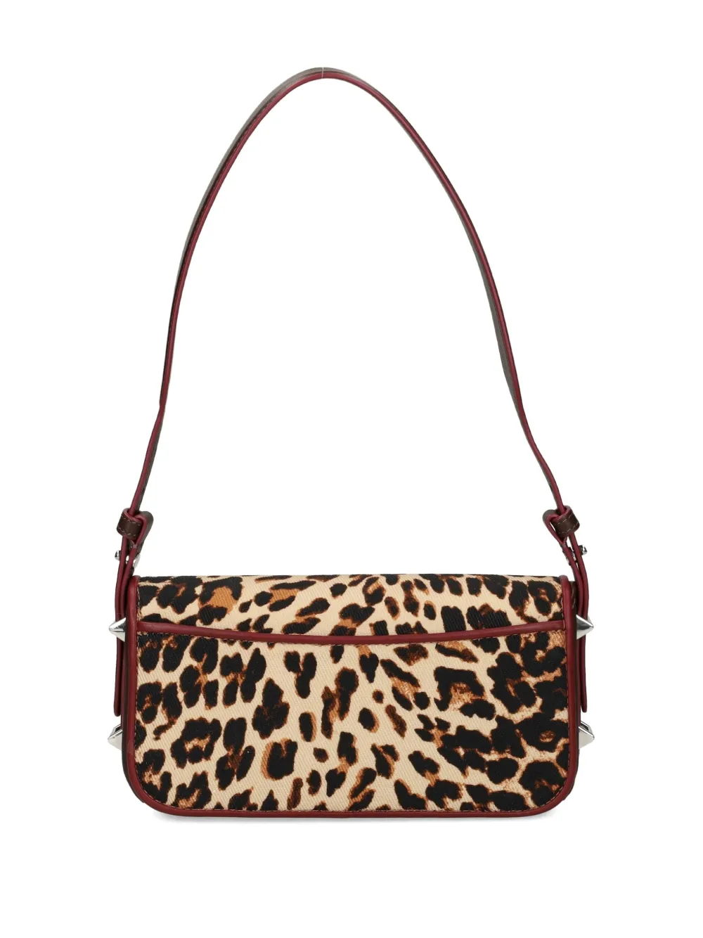 Kate Spade Liv Downtown Leopard-print Shoulder Bag In Brown