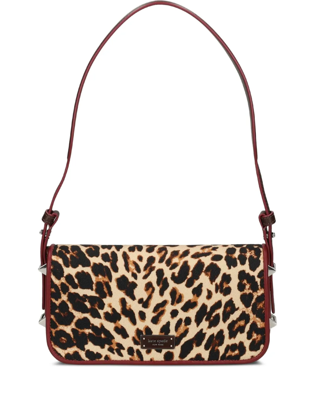 Kate Spade Liv Downtown leopard-print shoulder bag | Neutrals | Image 1