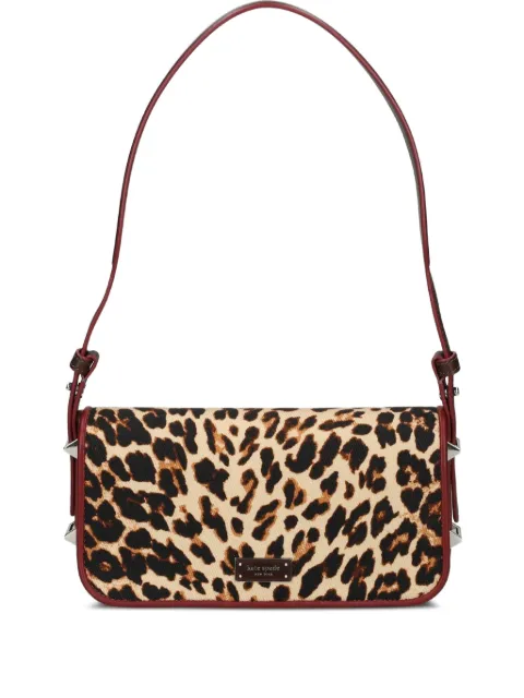 Kate Spade Liv Downtown leopard-print shoulder bag