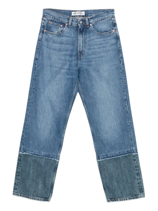 パンツ OUR LEGACY THIRD CUT DEMIM Our Legacy - Third Cut Digital Denim Print